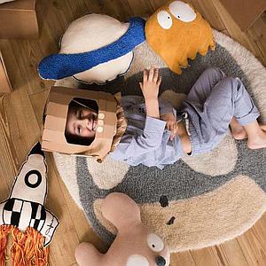 Alfombra Woolable 100cm ASTROMOUSE Lorena Canals