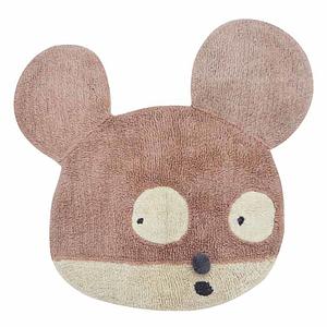 Alfombra Woolable 120x120cm MISS MIGHTY MOUSE Lorena Canals