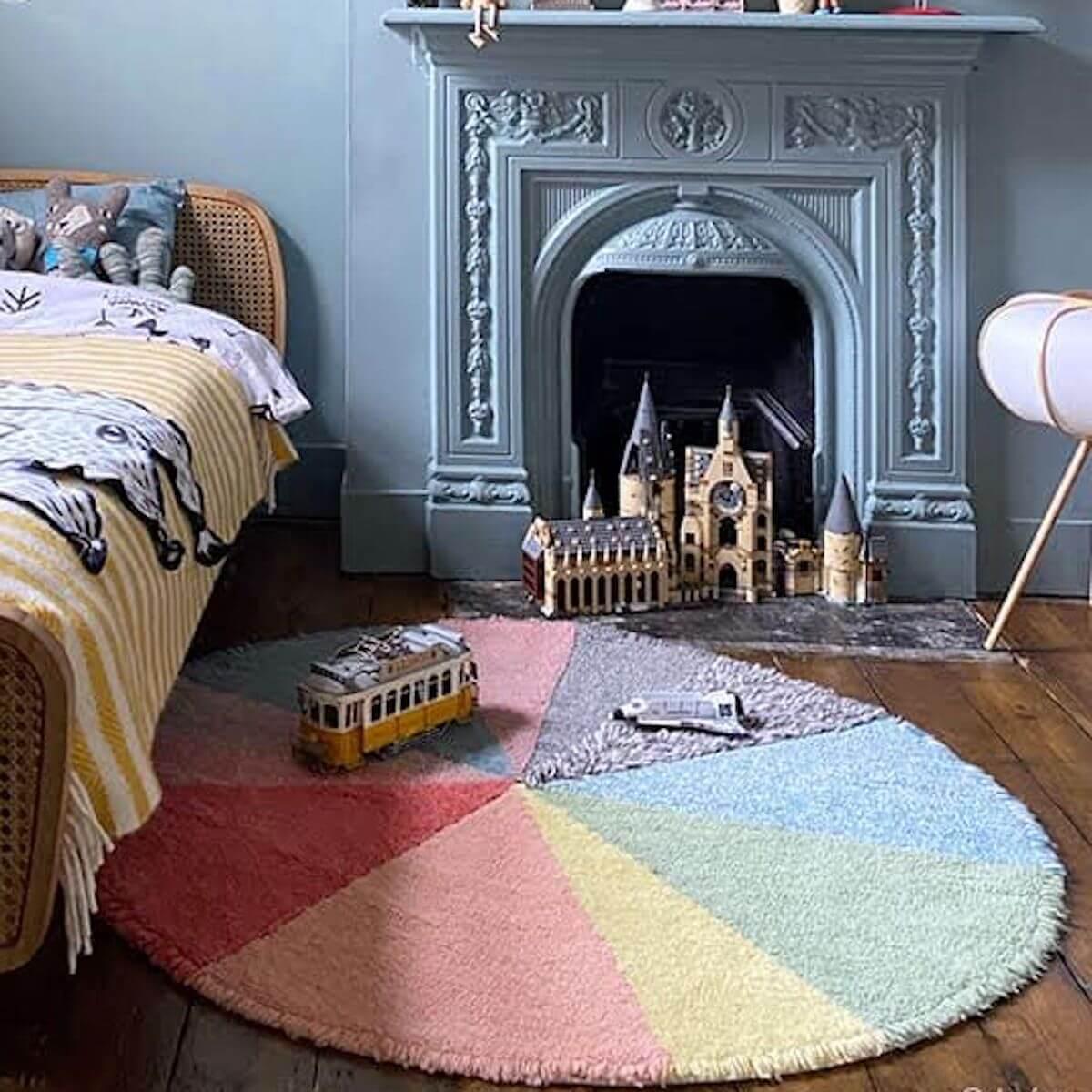 Alfombra Woolable 120x120cm PIE CHART Lorena Canals