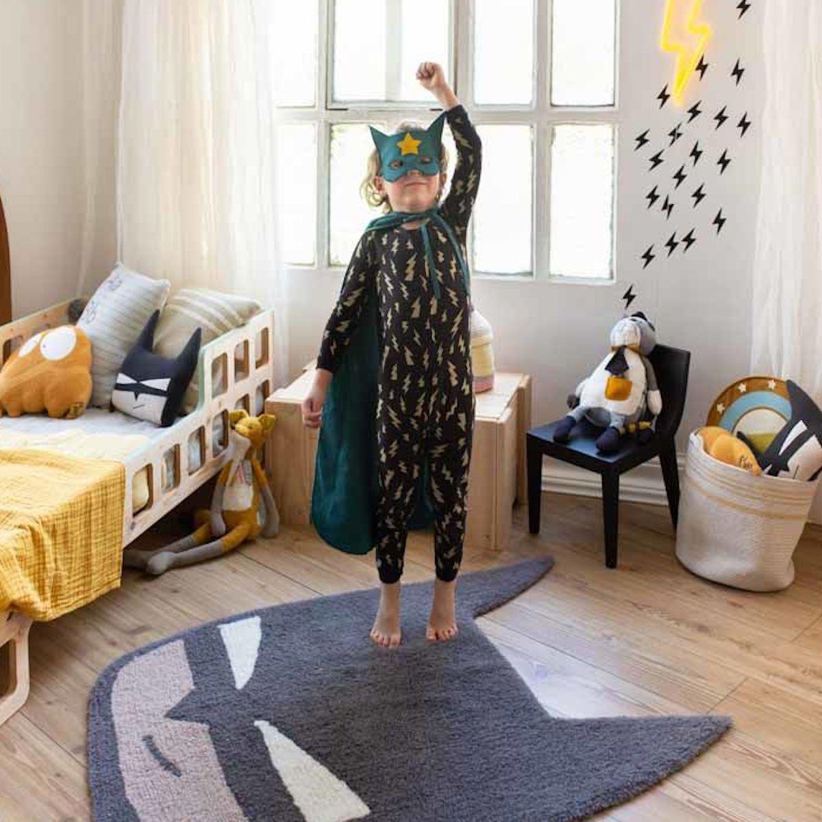 Alfombra Woolable 90x120cm BATBOY Lorena Canals