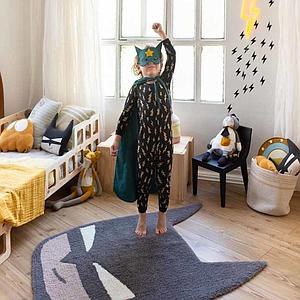Alfombra Woolable 90x120cm BATBOY Lorena Canals