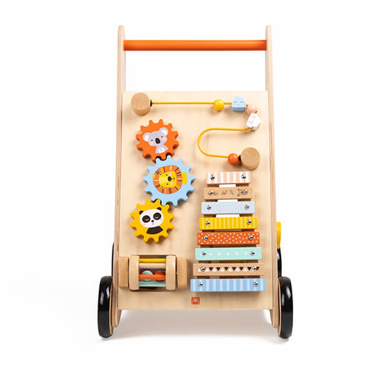 Andador actividades madera WILD Eurekakids