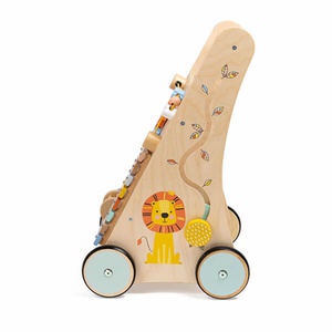 Andador actividades madera WILD Eurekakids