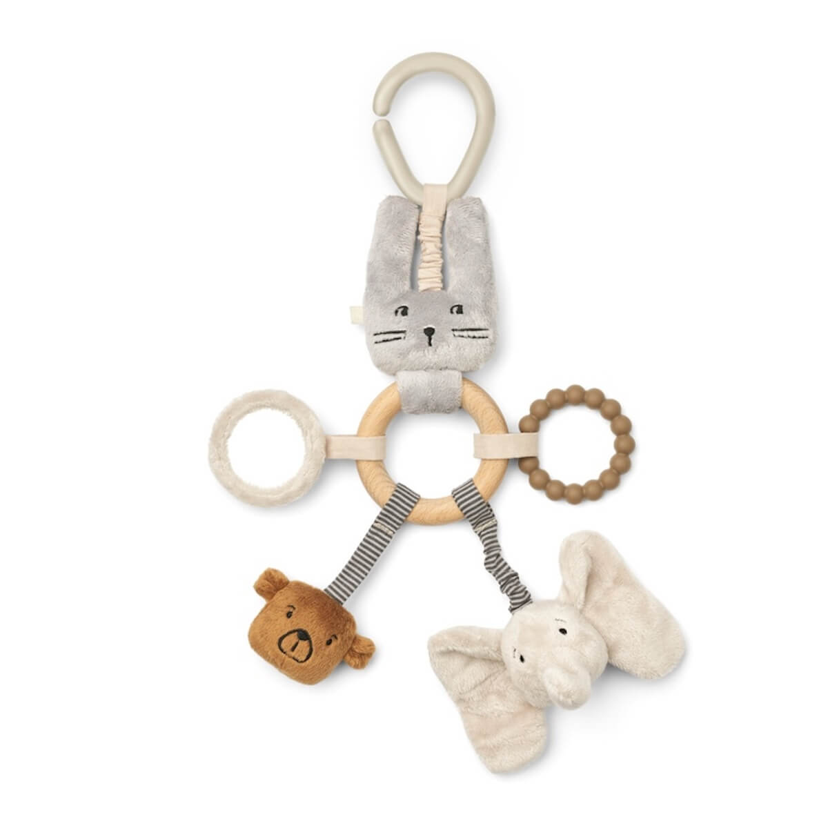 Anillo actividades colgante ANGIE Liewood Rabbit mist mix