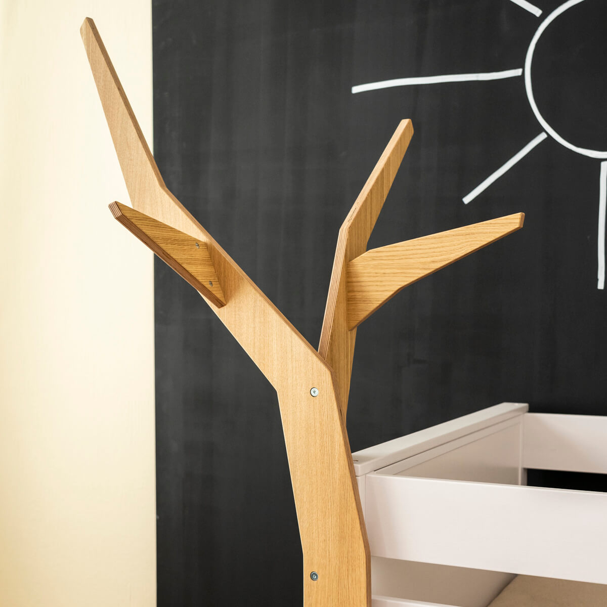 Árbol cama KASVA contrachapado roble