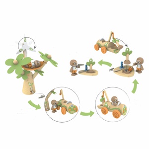 Árbol eólico-coche ecológico Hape