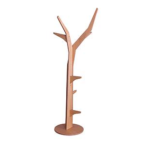 Árbol perchero KASVA multiplex chapa roble aceitado