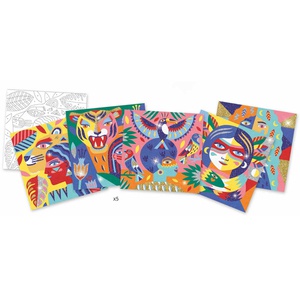 Arenas colores ANIMAL TOTEM Djeco