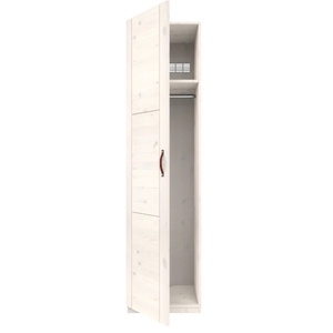 Armario 1 puerta sin tirador Lifetime blanqueado