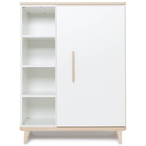 Armario 120 cm 1 puerta NADO Retro acabado fresno white