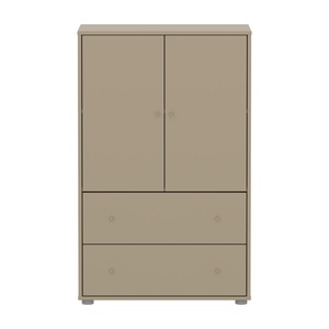 Armario 120cm 2 puertas 2 cajones SAGA Flexa oat-oat
