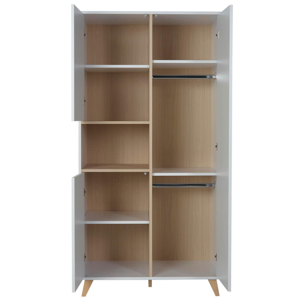 Armario 190cm LOFT Quax blanco