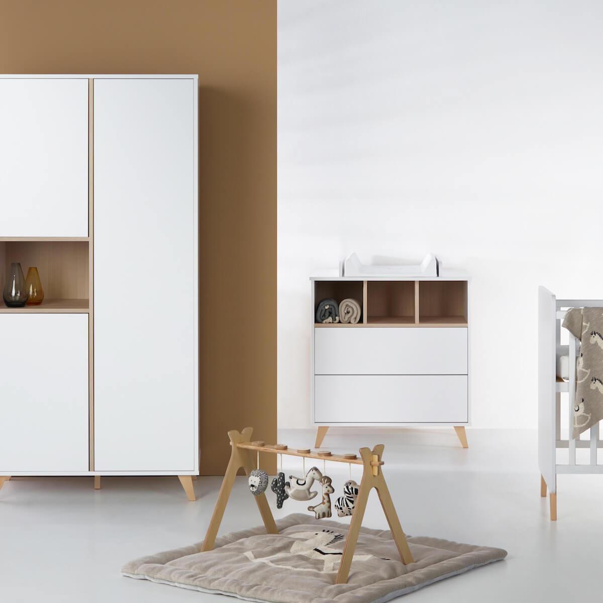 Armario 190cm LOFT Quax blanco