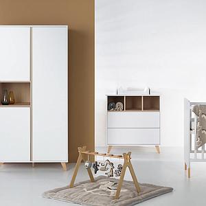 Armario 190cm LOFT Quax blanco