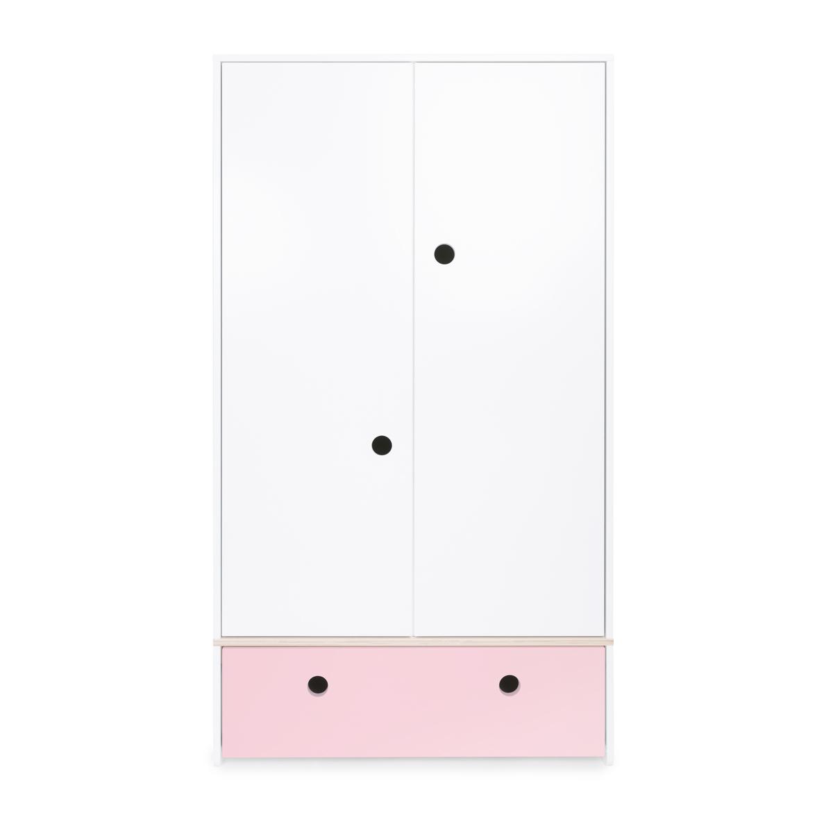Armario 2 puertas COLORFLEX cajón frontal sweet pink 