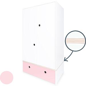 Armario 2 puertas COLORFLEX cajón frontal sweet pink 