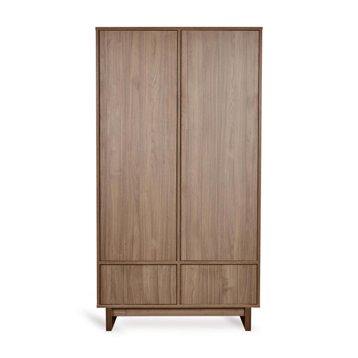 Armario 2 puertas KYO Quax walnut