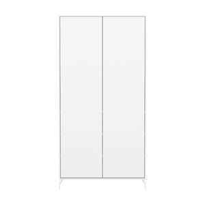 Armario 2 puertas-patas SAGA Flexa blanco-blanco