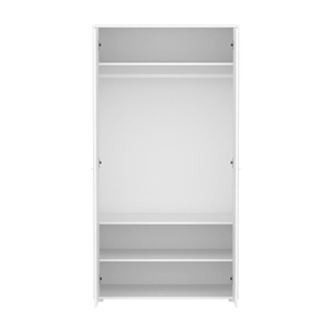 Armario 2 puertas-patas SAGA Flexa blanco-blanco