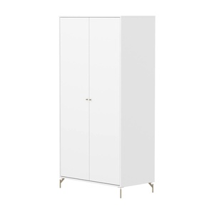 Armario 2 puertas-patas SAGA Flexa blanco-oat