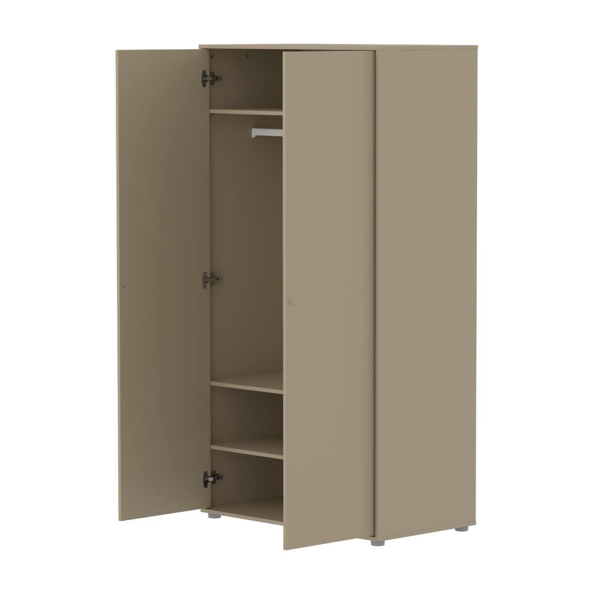 Armario 2 puertas-patas SAGA Flexa oat-roble
