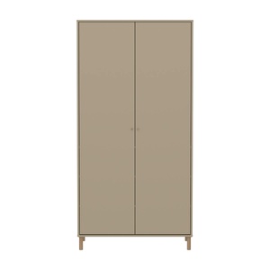Armario 2 puertas-patas SAGA Flexa oat-roble