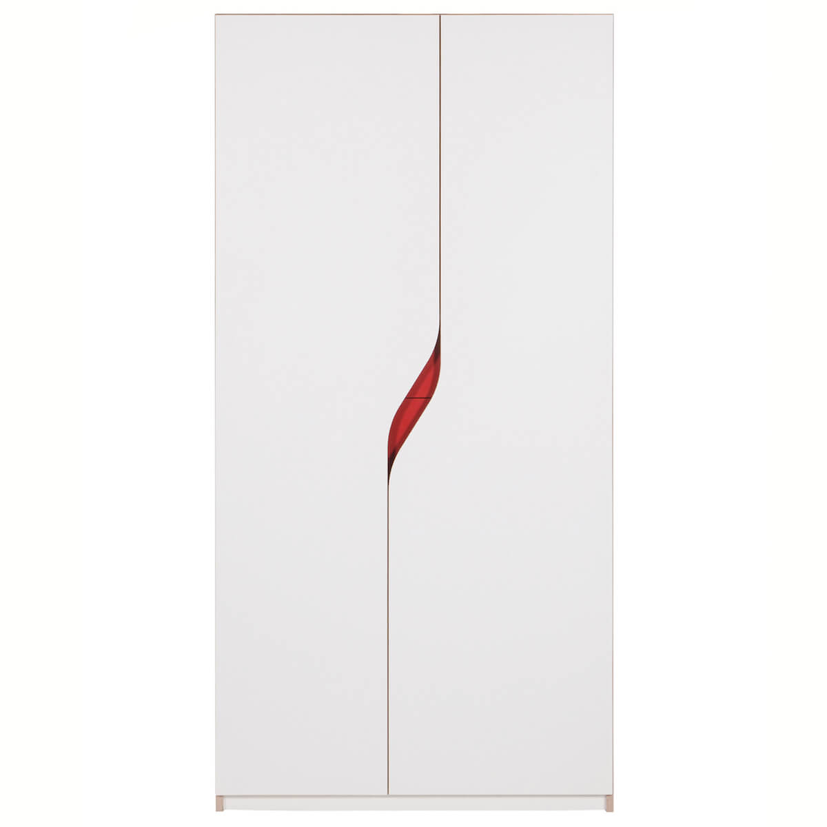 Armario 2 puertas PLANE Müller Small Living blanco