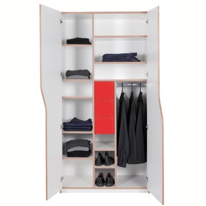 Armario 2 puertas PLANE Müller Small Living blanco