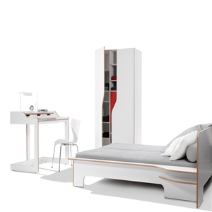 Armario 2 puertas PLANE Müller Small Living blanco