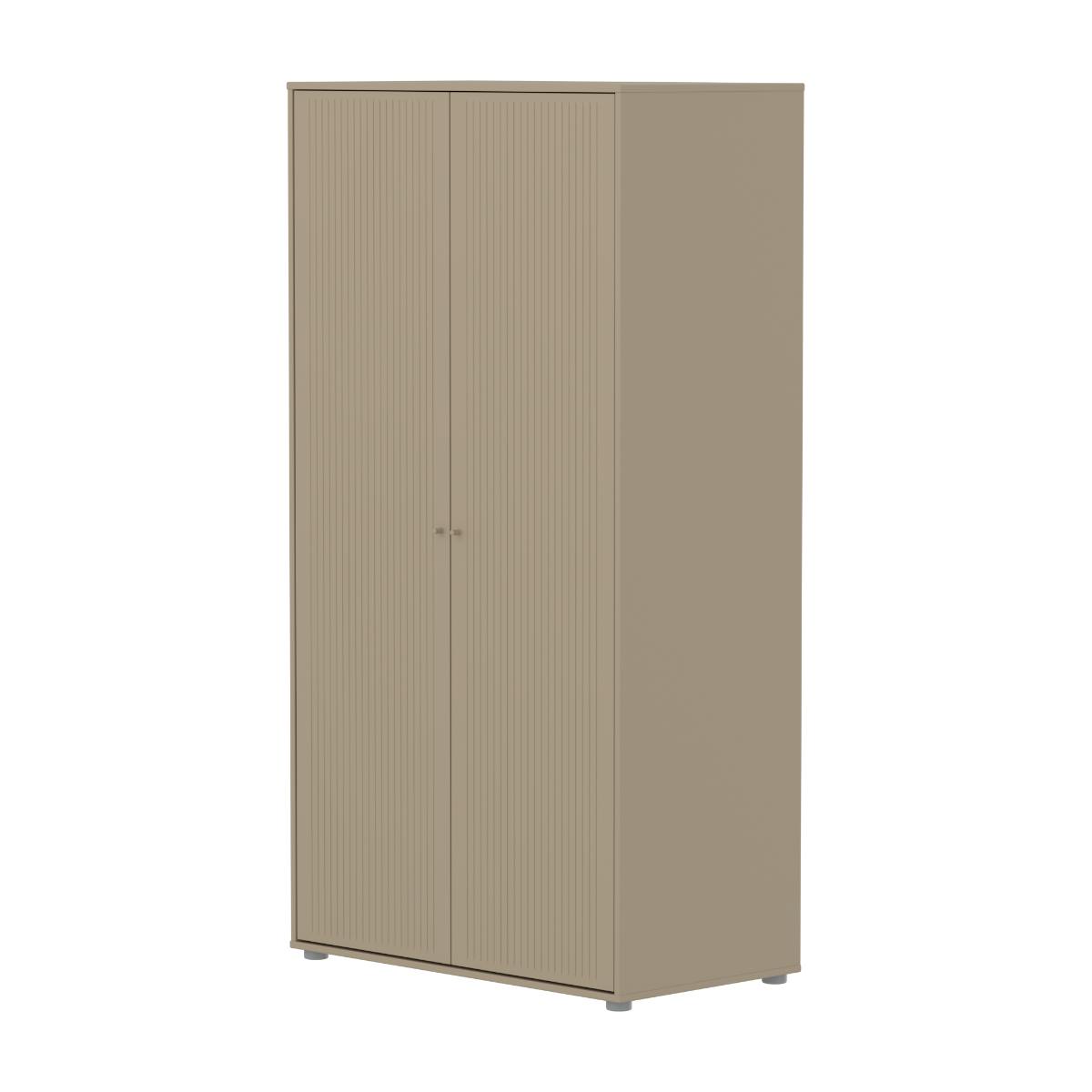 Armario 2 puertas ranuras SAGA Flexa oat-oat