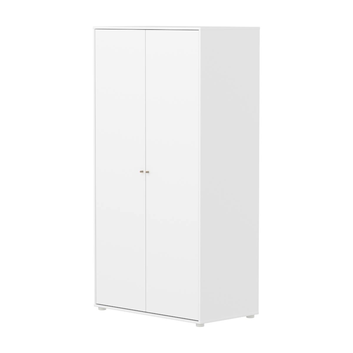 Armario 2 puertas SAGA Flexa blanco-oat