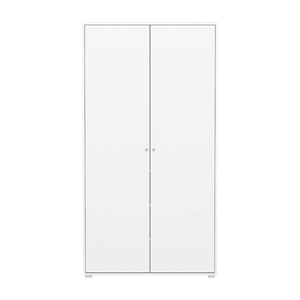Armario 2 puertas SAGA Flexa blanco-oat