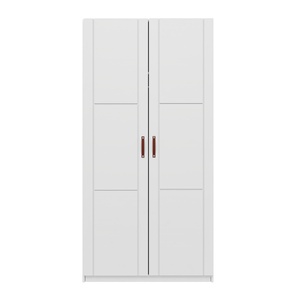 Armario 2 puertas sin tiradores Lifetime blanco