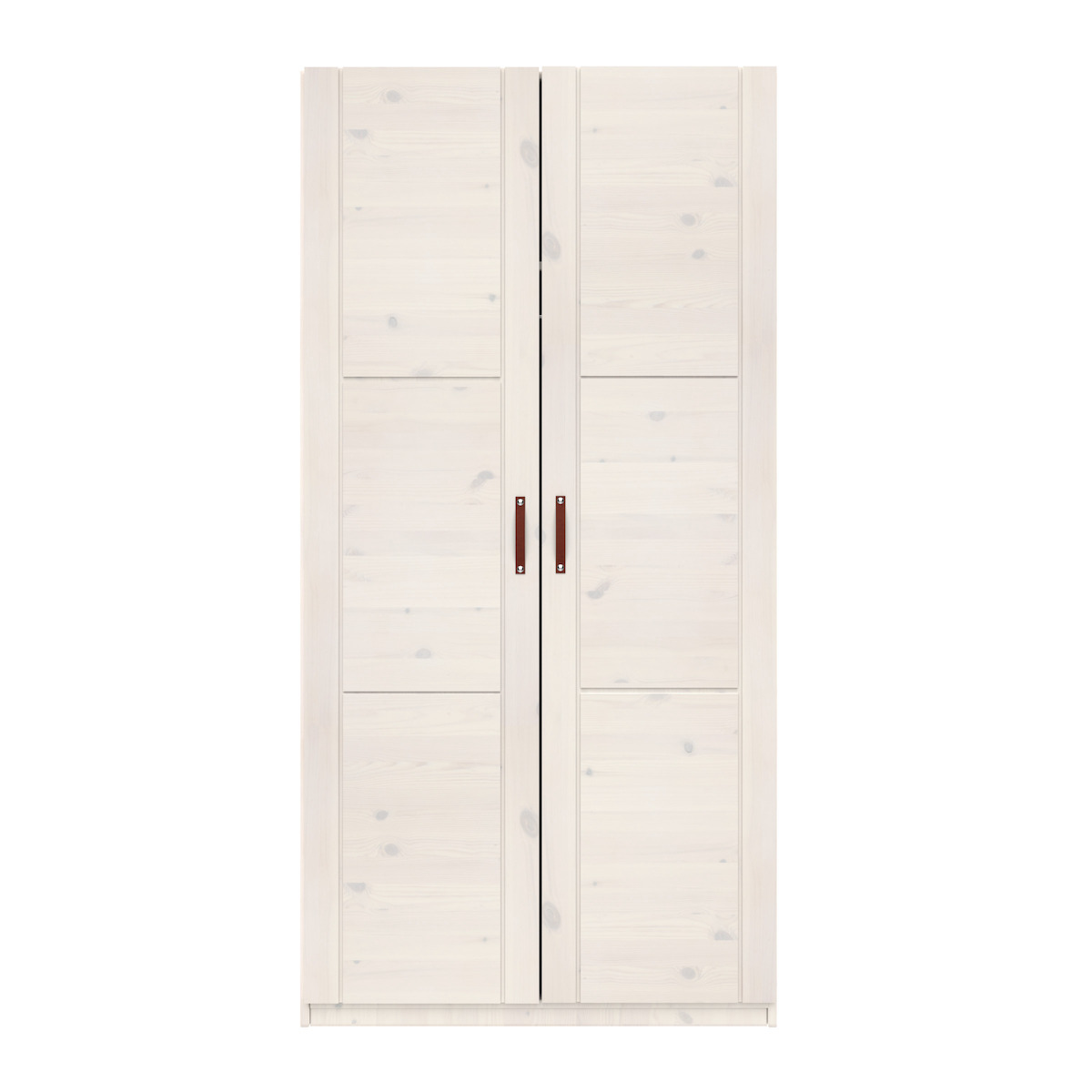 Armario 2 puertas sin tiradores Lifetime blanqueado