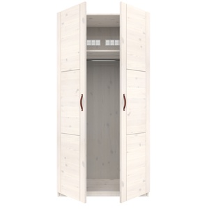 Armario 2 puertas sin tiradores Lifetime blanqueado