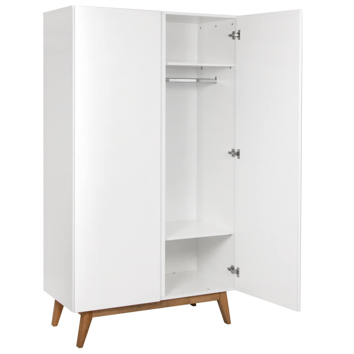 Armario 2 puertas TRENDY Quax blanco