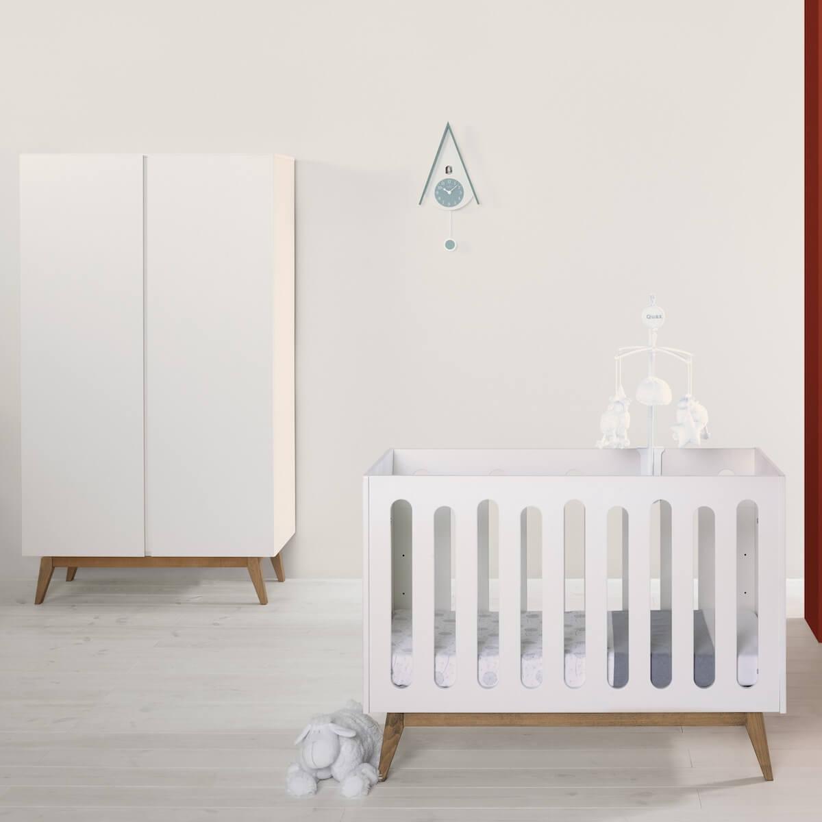 Armario 2 puertas TRENDY Quax blanco