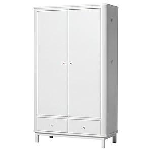 Armario 2 puertas WOOD Oliver Furniture blanco