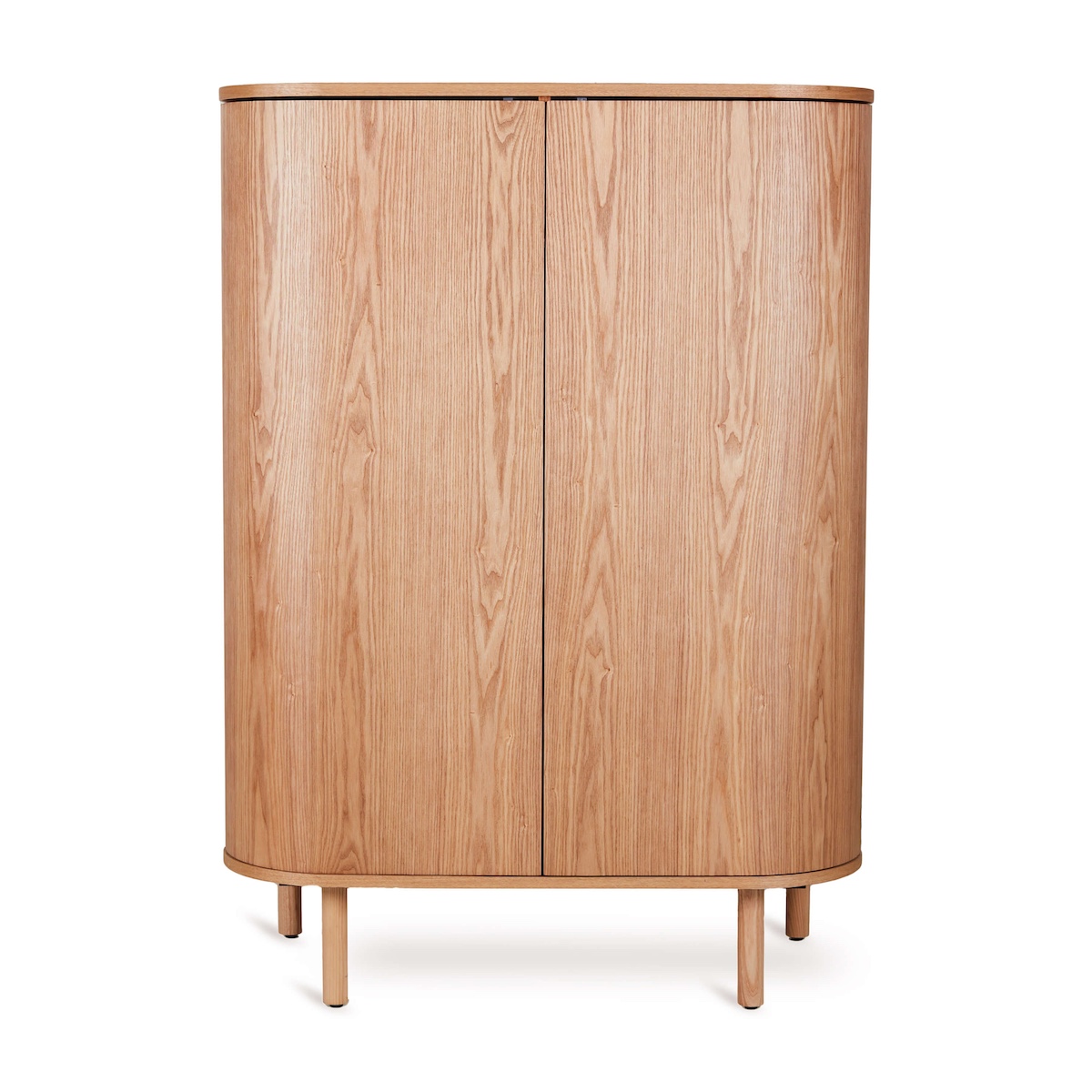 Armario 2 puertas YUME Quax fresno natural
