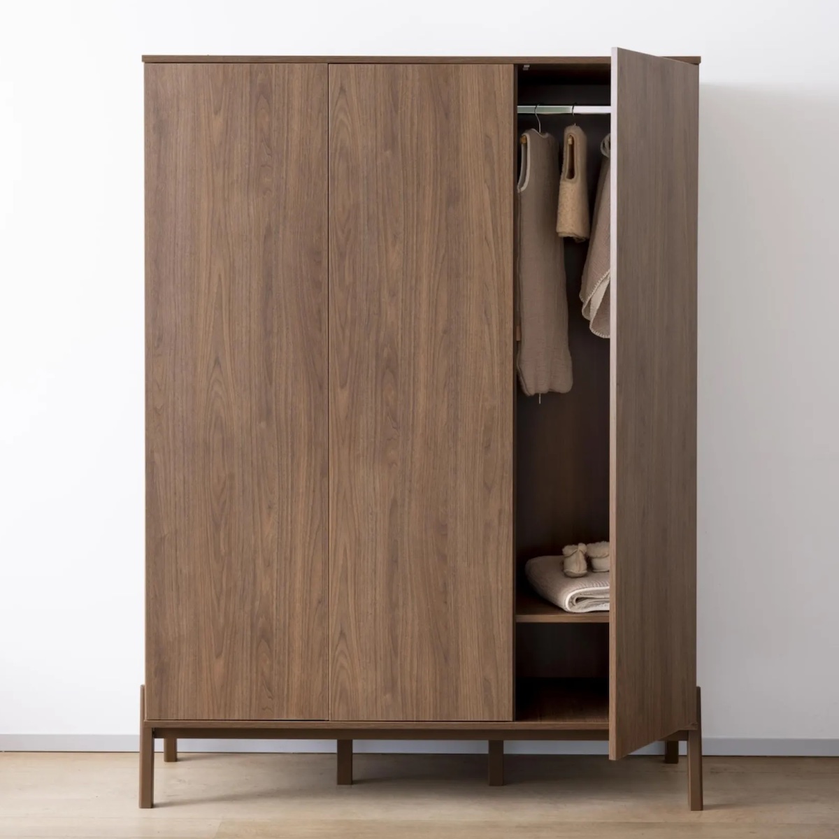 Armario 3 puertas ASHI Quax chestnut