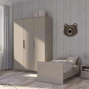 Armario 3 puertas BROTHER STU Yuny by Paidi taupe