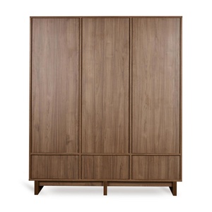 Armario 3 puertas KYO Quax walnut