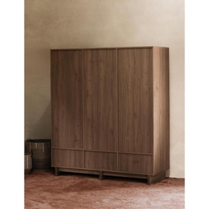 Armario 3 puertas KYO Quax walnut