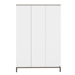 Armario 3 puertas LOVELY ALIV Yuny by Paidi off white-dark walnut