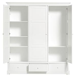 Armario 3 puertas SEASIDE Oliver Furniture blanco
