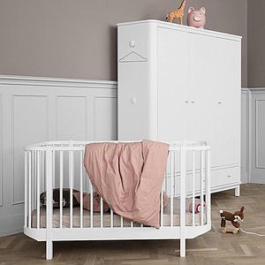 Armario 3 puertas WOOD Oliver Furniture blanco