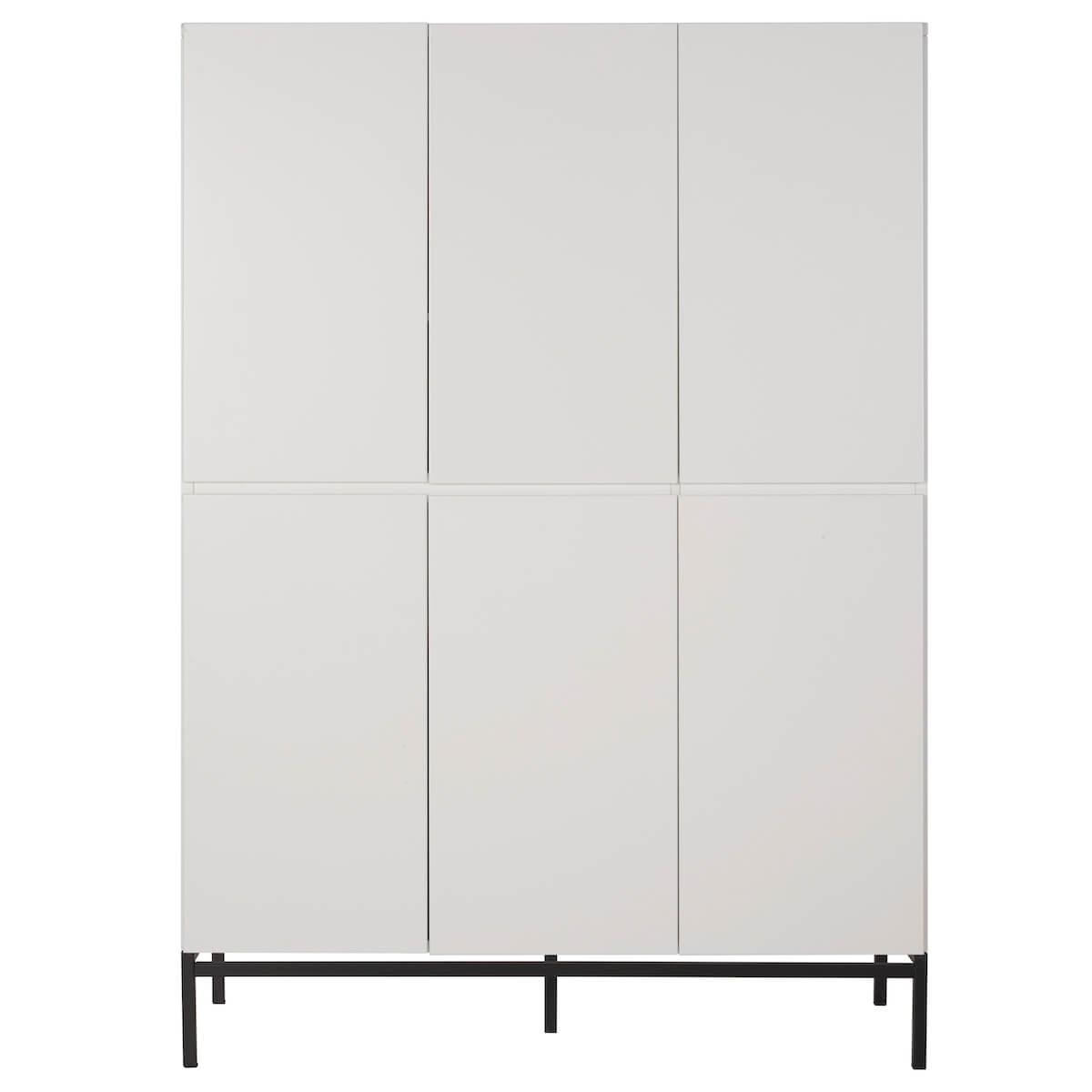 abitare-kids.es | Armario 6 puertas HAVANA Quax blanco