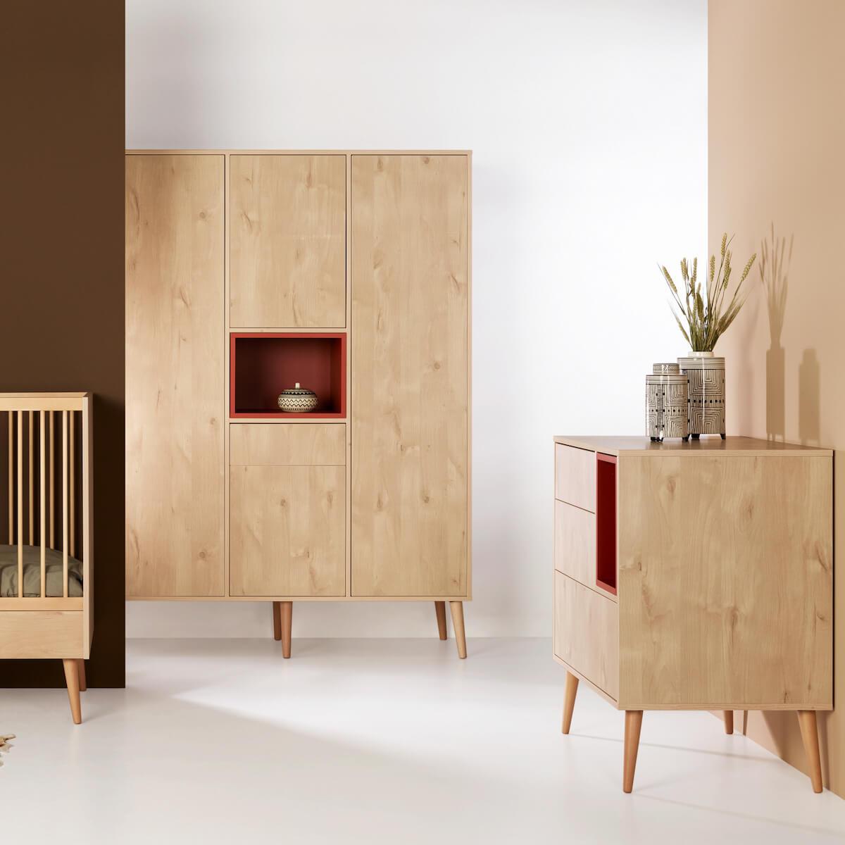 Armario XL 197cm COCOON Quax natural roble