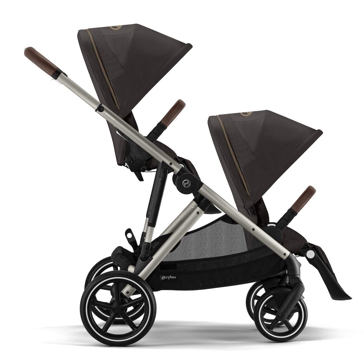 Asiento GAZELLE S Cybex taupe-chocolate brown