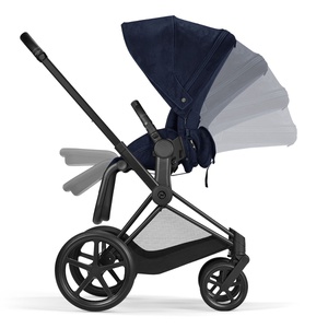 Asiento-pack silla PRIAM Cybex Rebellious Luxury denim blue